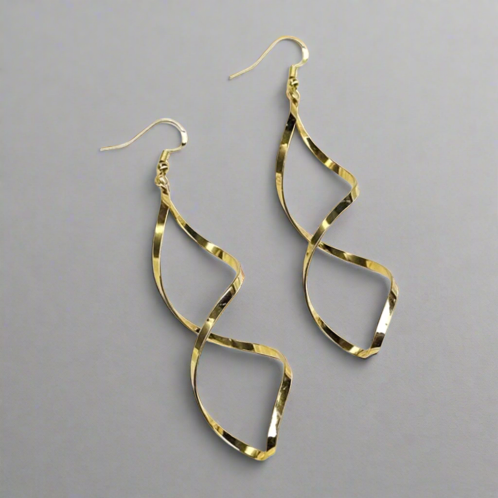 Spiral Dangle Earrings
