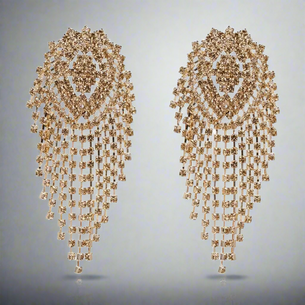 Exaggerated Tassel Earrings