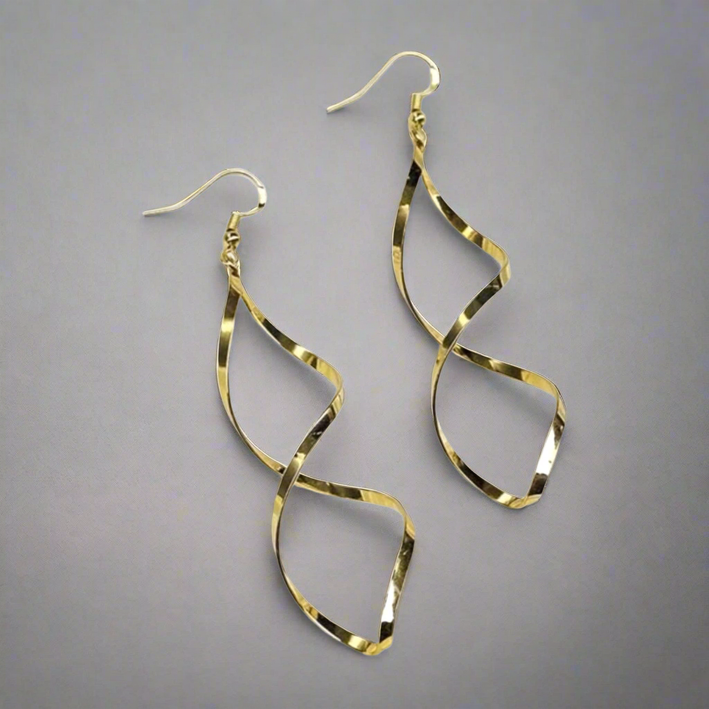 Spiral Dangle Earrings