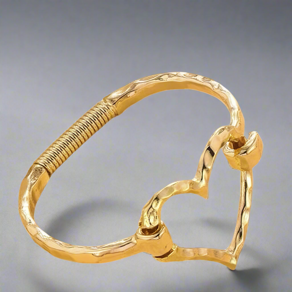 Heart Gold Bracelet