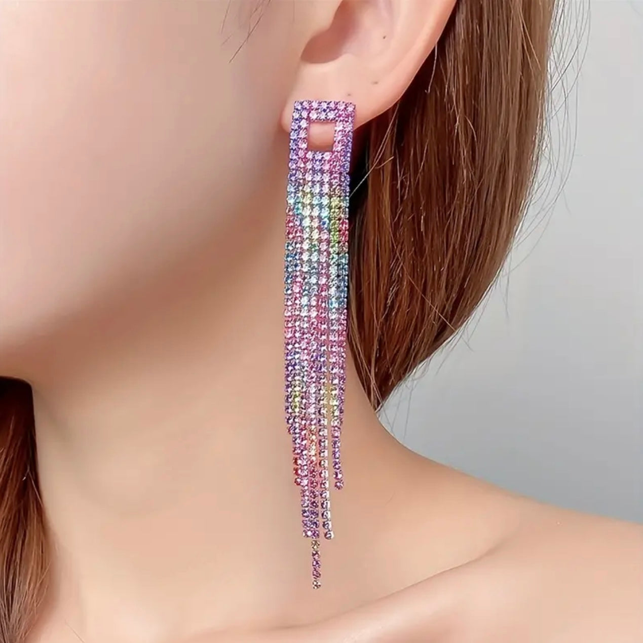 Colorful Tassel Earrings