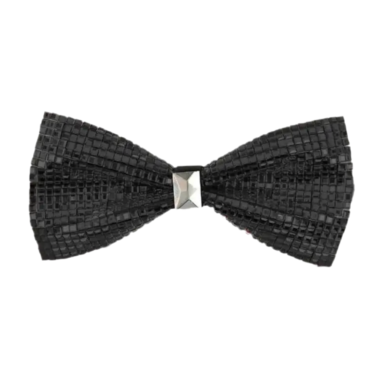 Black Beaded Bowtie