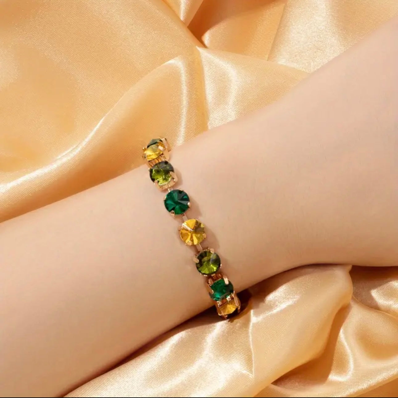 Multicolor Gold Bracelet