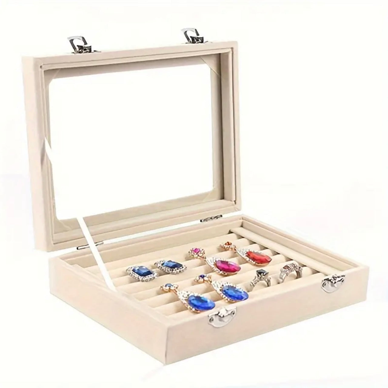 Velvet Ring Storage Case