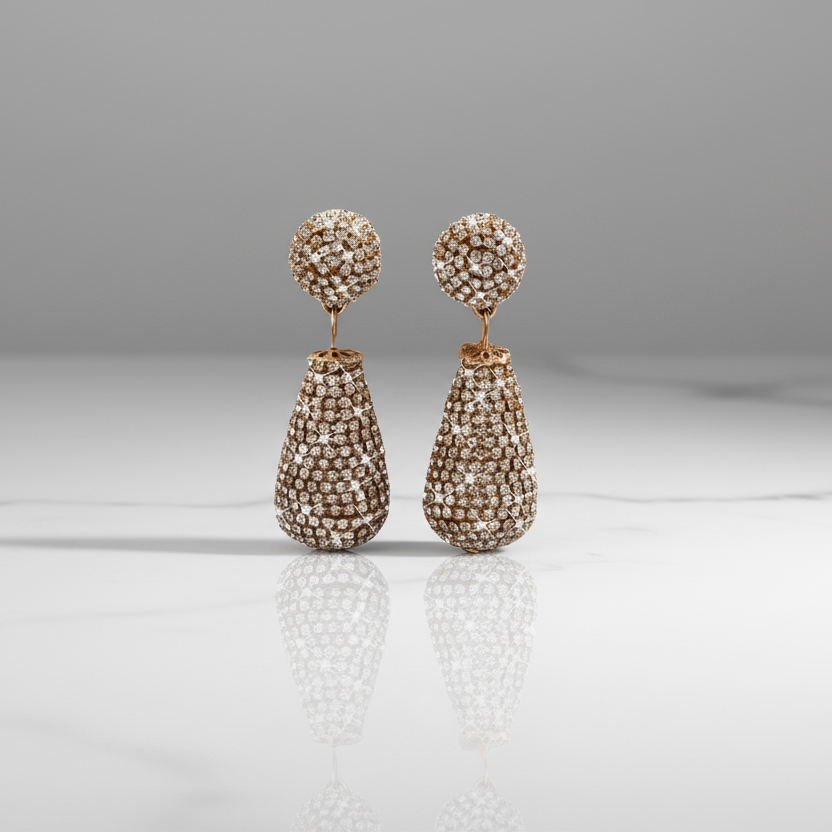 Glamorous Gold Earrings