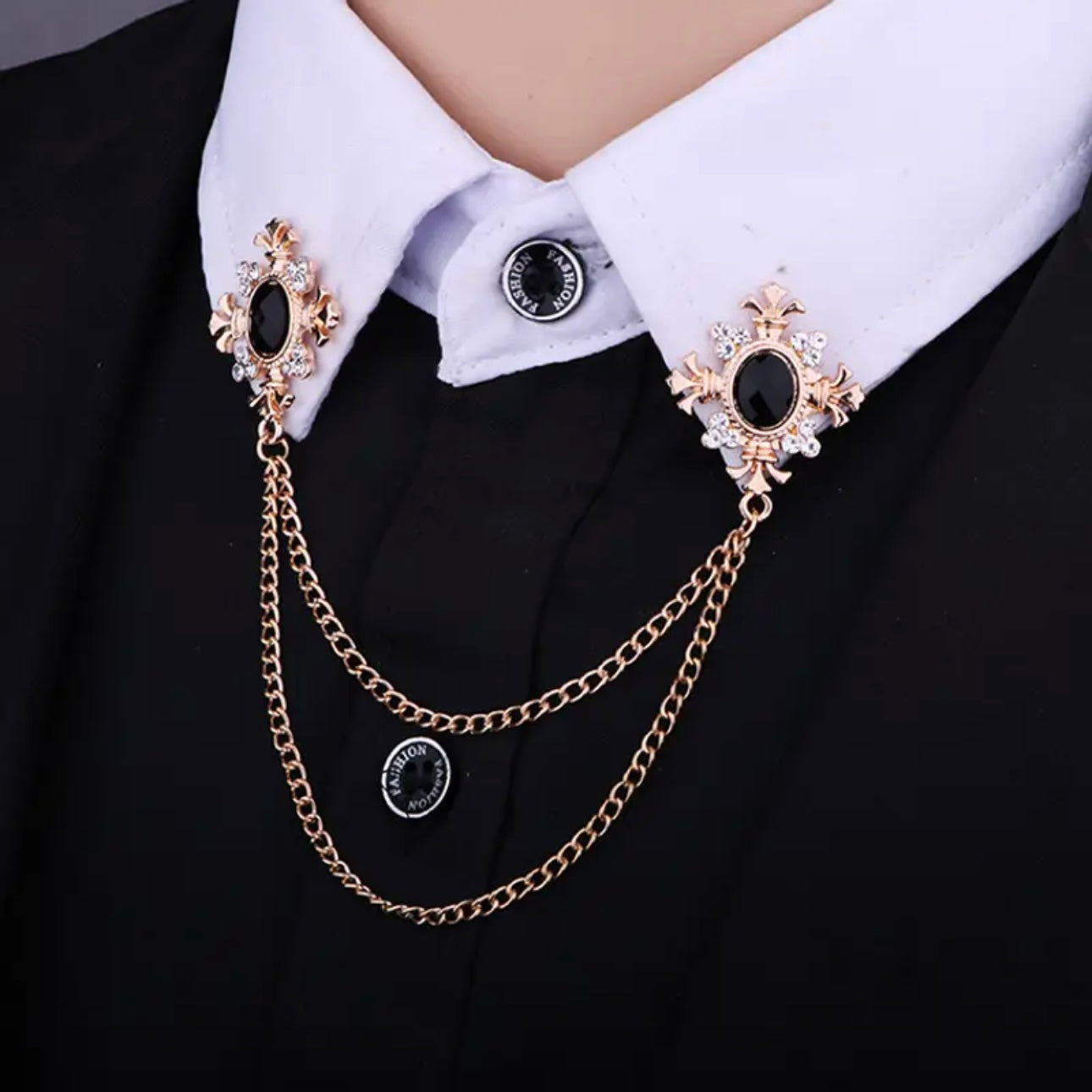 Medallion Lapel Pin Collar Pin