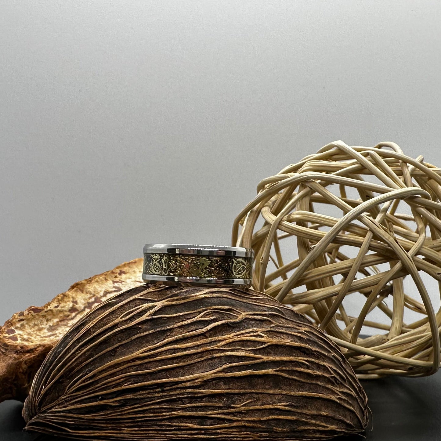 Pattern Band Ring