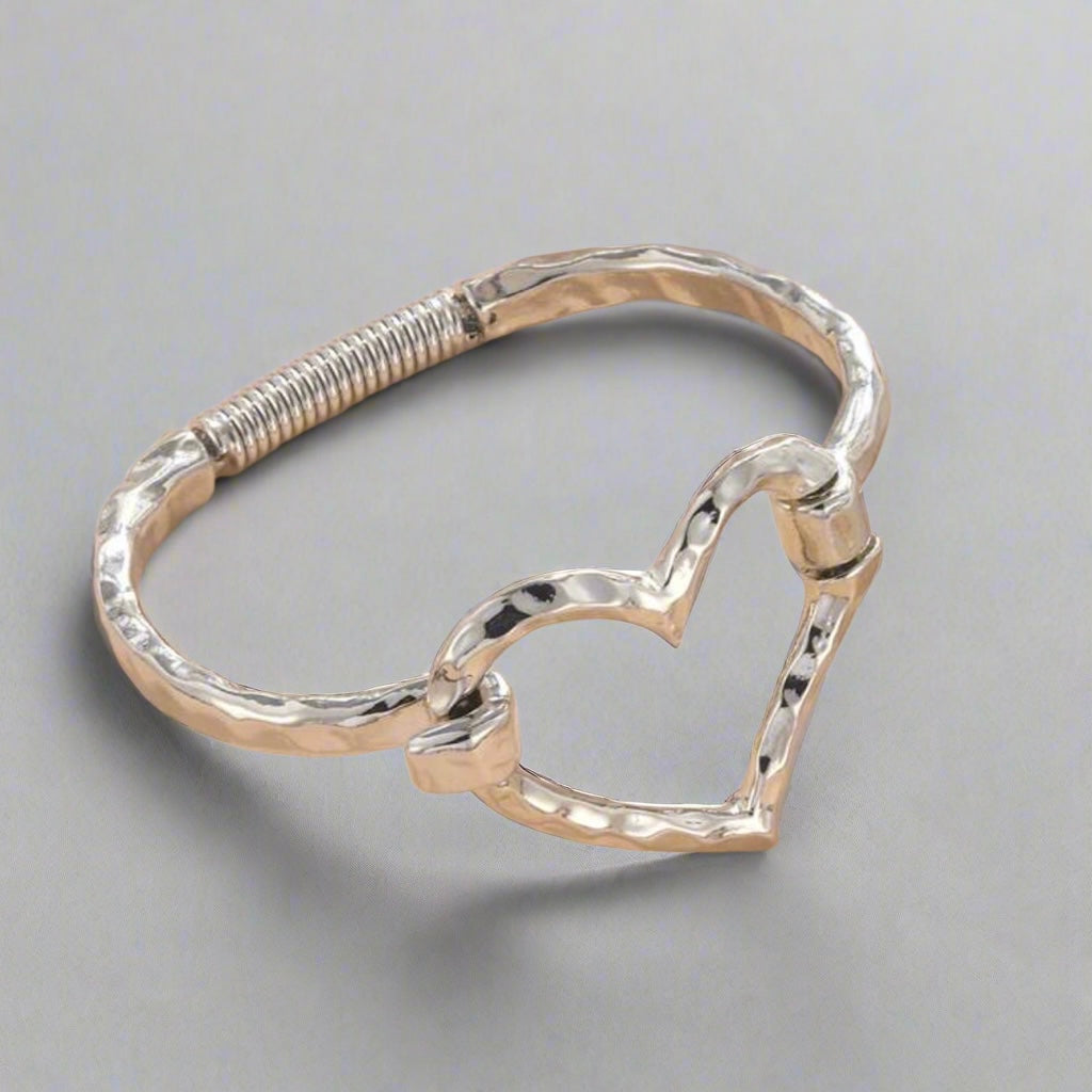 Heart Silver Bracelet