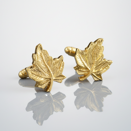 Maple Leaf Cufflinks