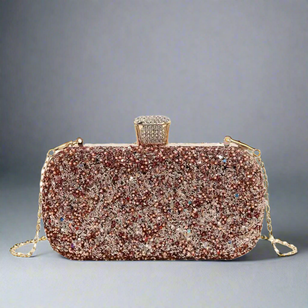 Multicolor Rhinestone Evening Bag