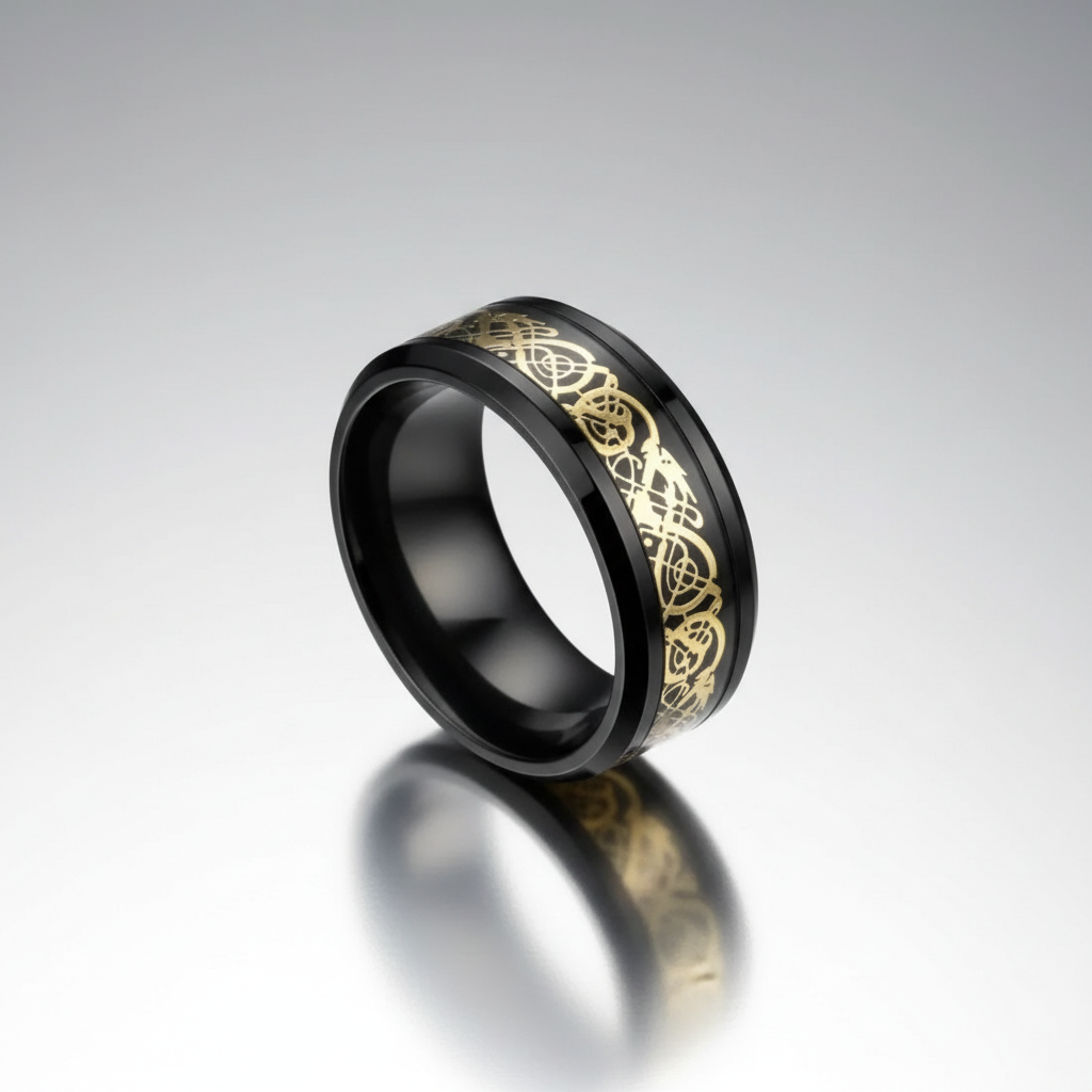 Pattern Band Ring