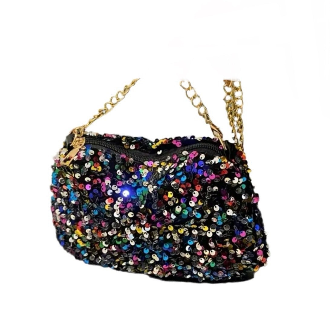 Multicolor Sequin Bag