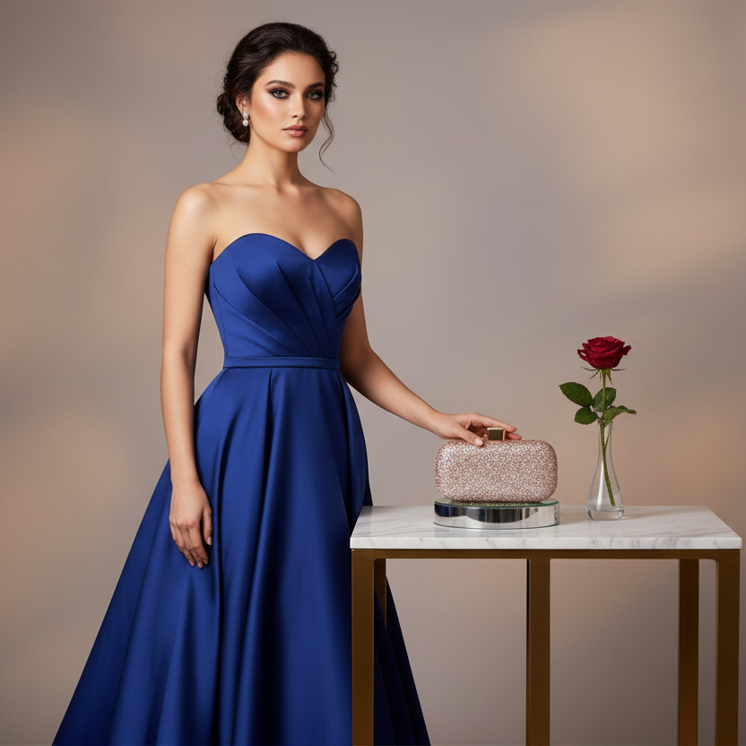 Multicolor Rhinestone Evening Bag