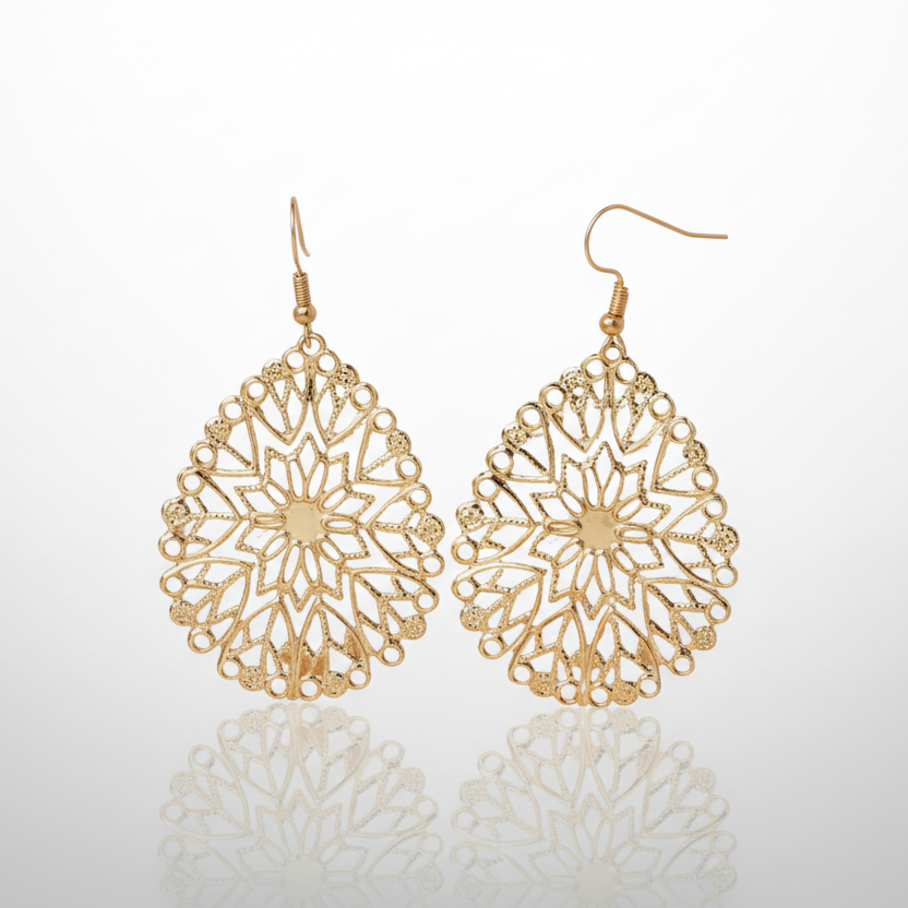 Filigree Silver Earrings