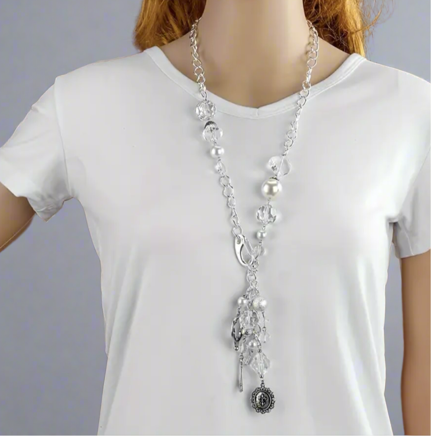 Paris Charms Pendant Necklace