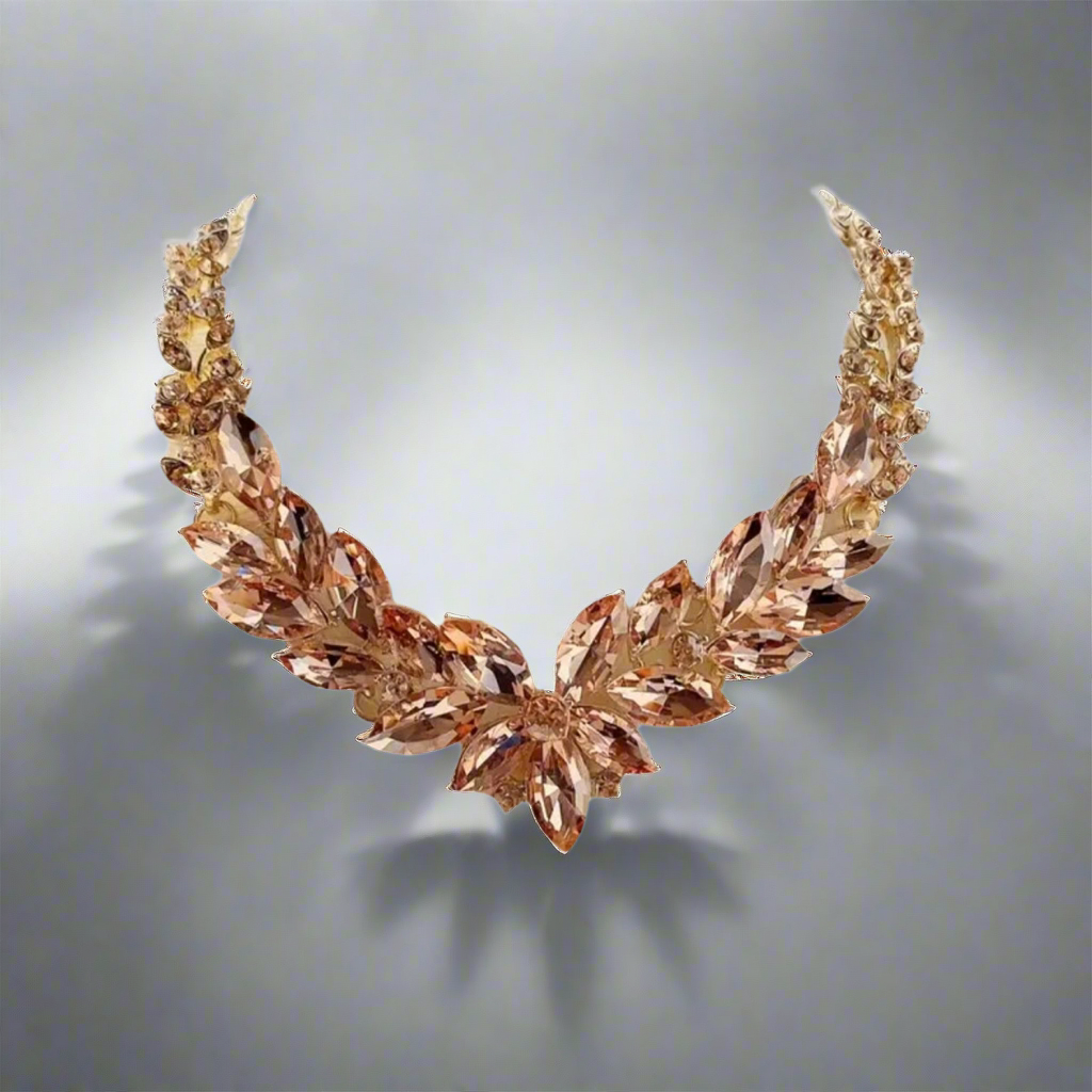 Luxury Rhinestone Statement Necklace