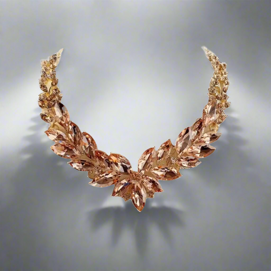 Luxury Rhinestone Statement Necklace