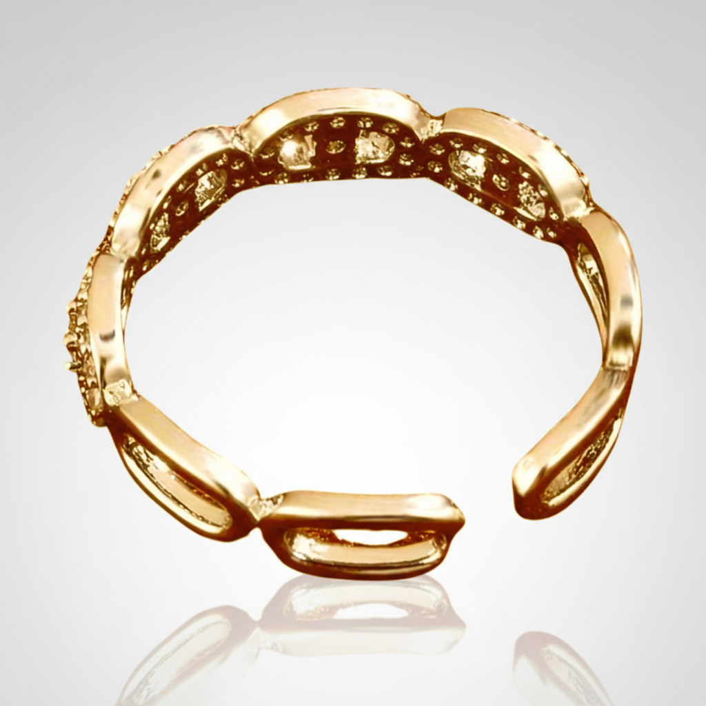 Chain Design All-Fit Ring