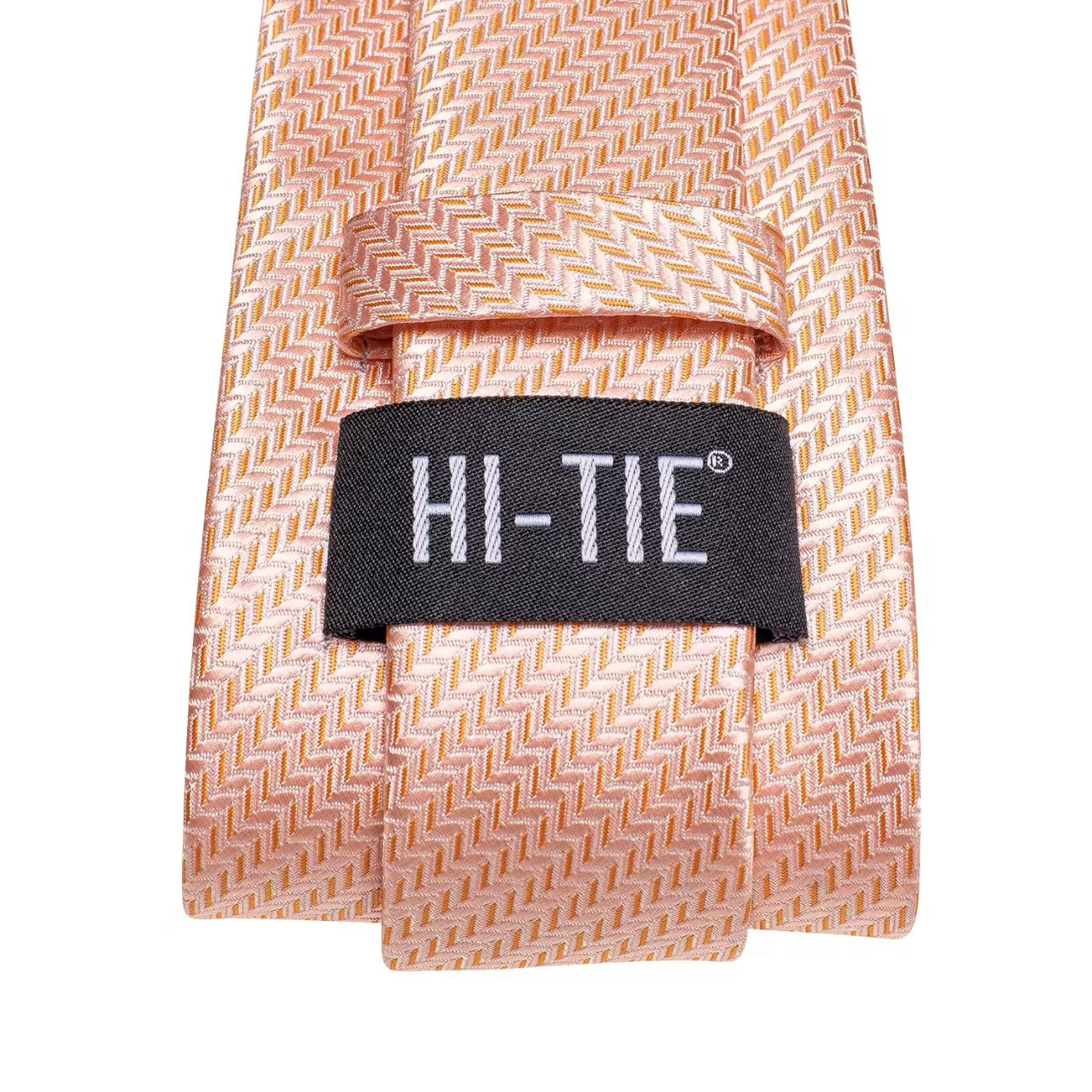 Peach Waves Necktie Set