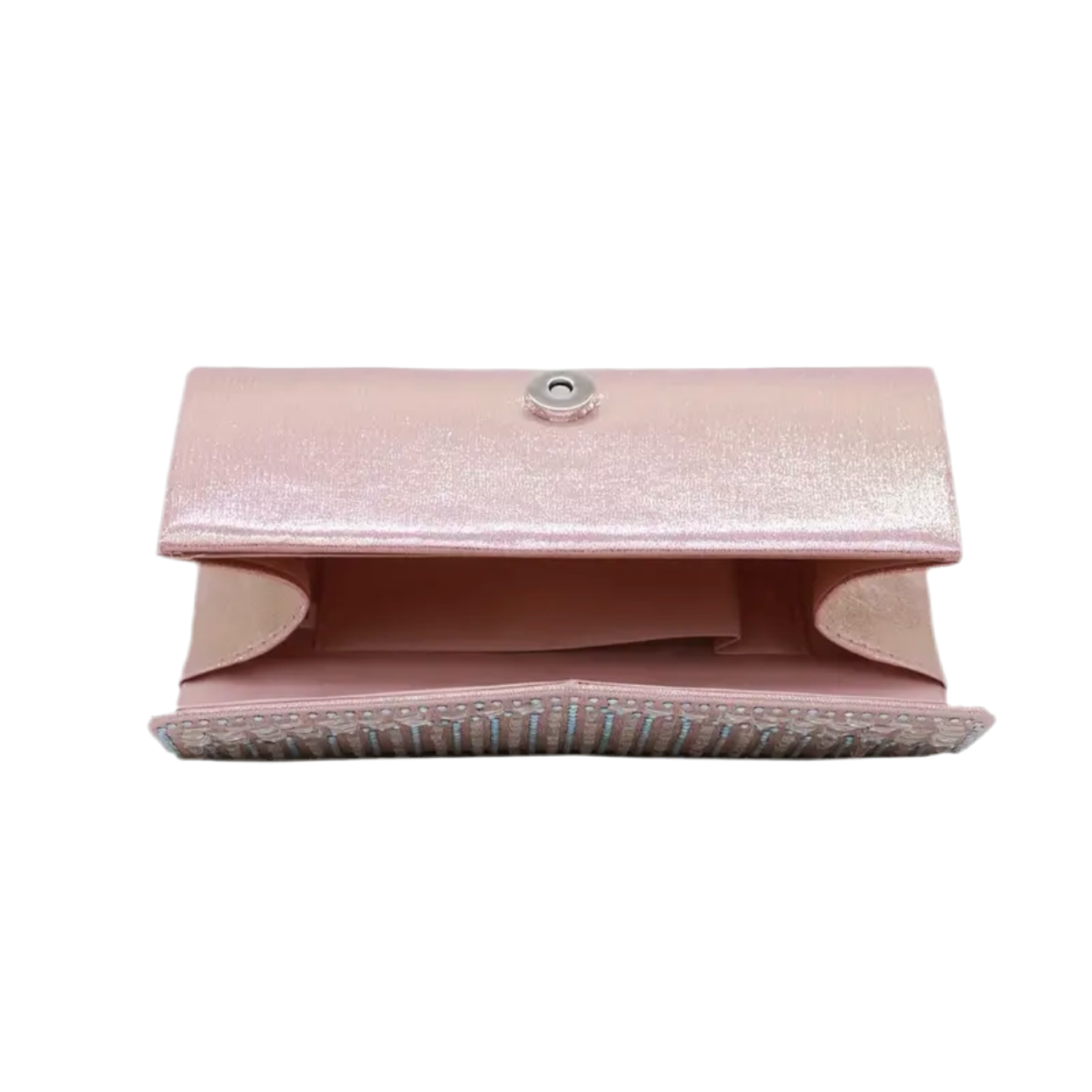 Pink Rhinestone Evening Bag