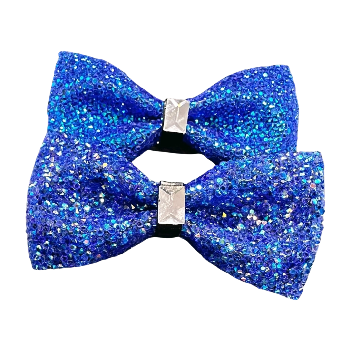Blue Rhinestone Bowtie