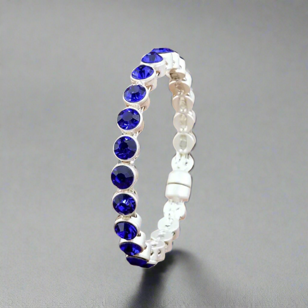 Blue Silver Bracelet