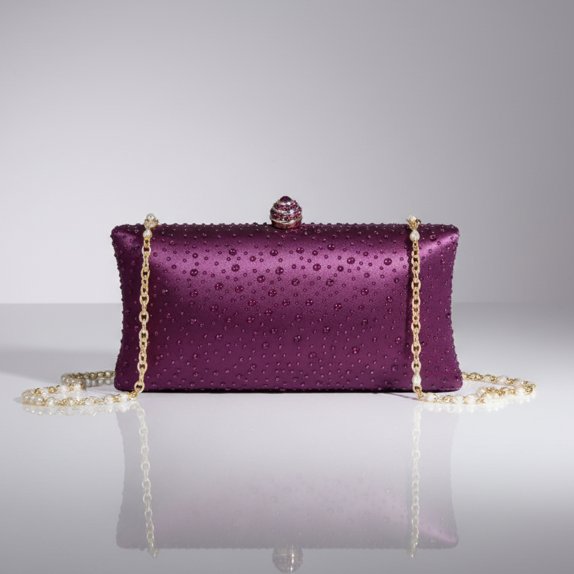 Water Drop Clutch Evening Bag