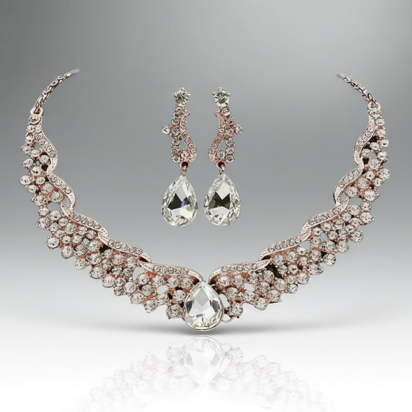 Rose Gold Jewelry Set