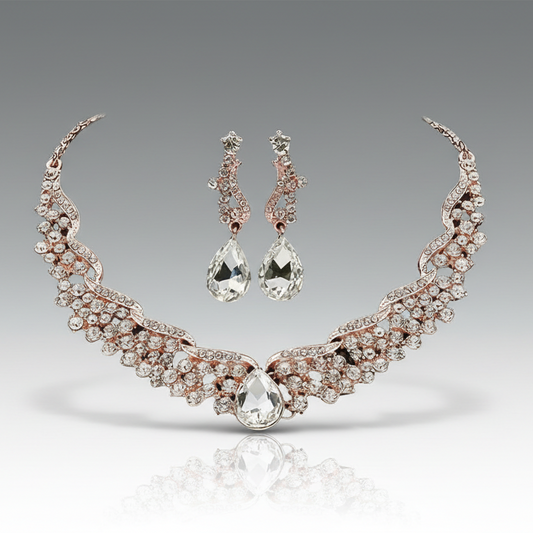 Rose Gold Jewelry Set