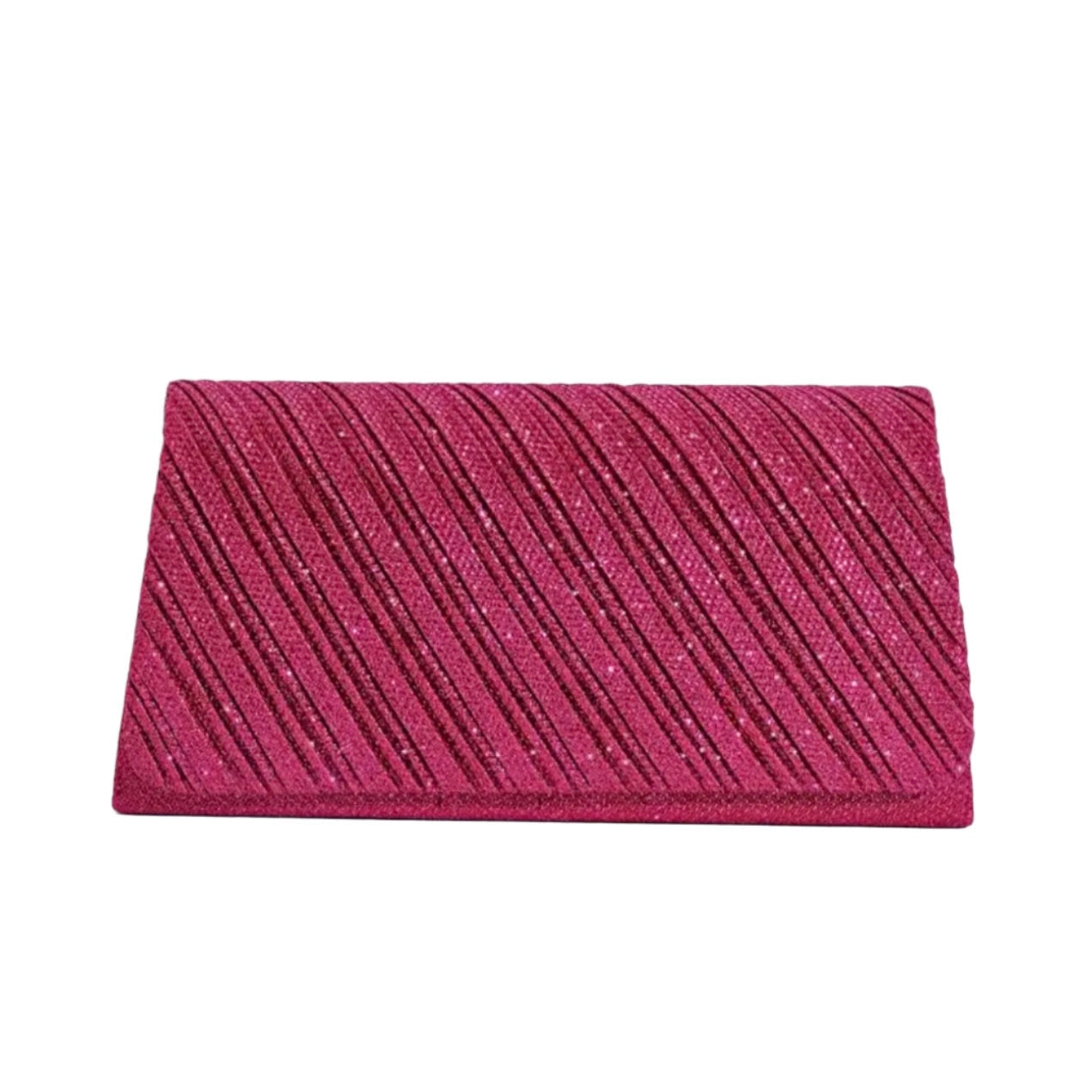 Rose Red Clutch Evening Bag