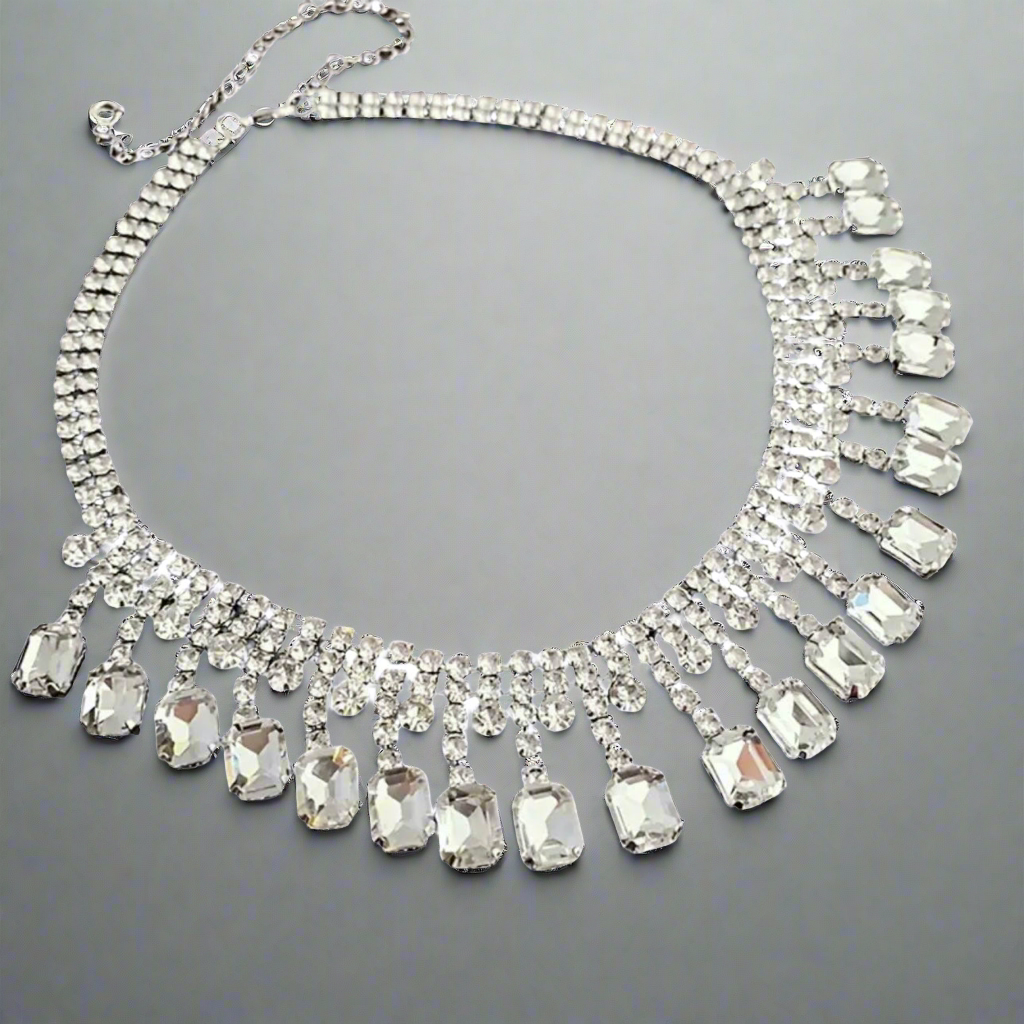 Rhinestone Collar Necklace