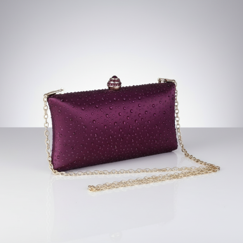 Water Drop Clutch Evening Bag