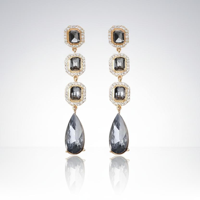 Luxurious Iridescent Drop Earrings
