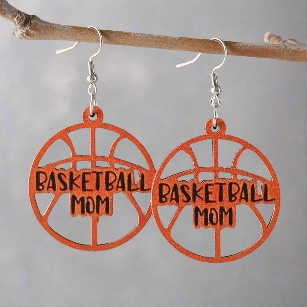 Basketball Mom Earrings