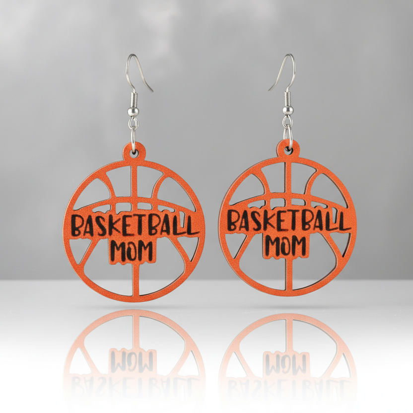 Basketball Mom Earrings