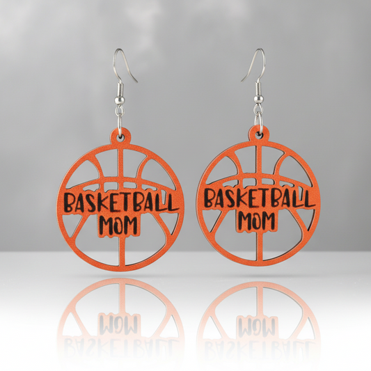 Basketball Mom Earrings