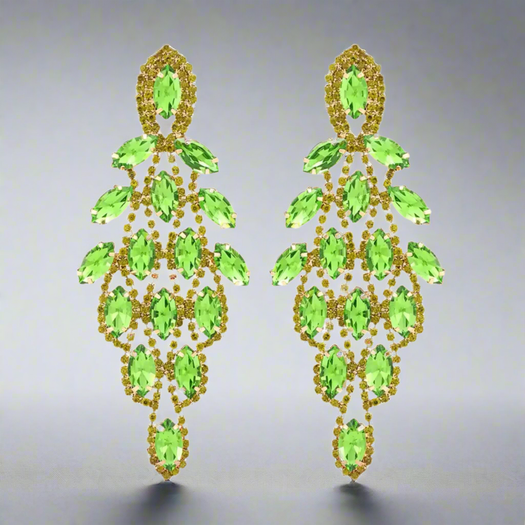 Exaggerated Leaves Earrings