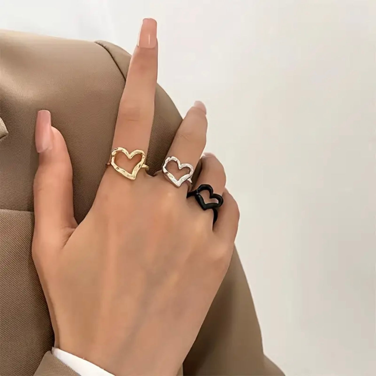 Gold Heart Ring