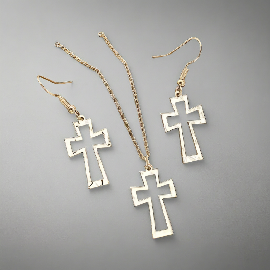 Cross Jewelry Set