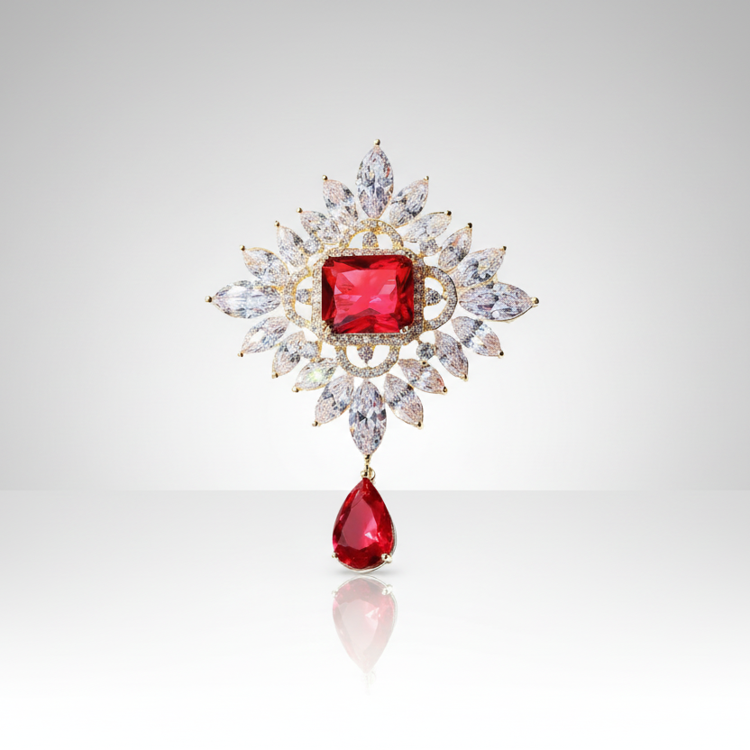 Royal Court Brooch Pin