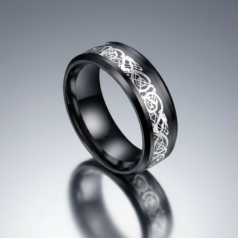 Pattern Band Ring