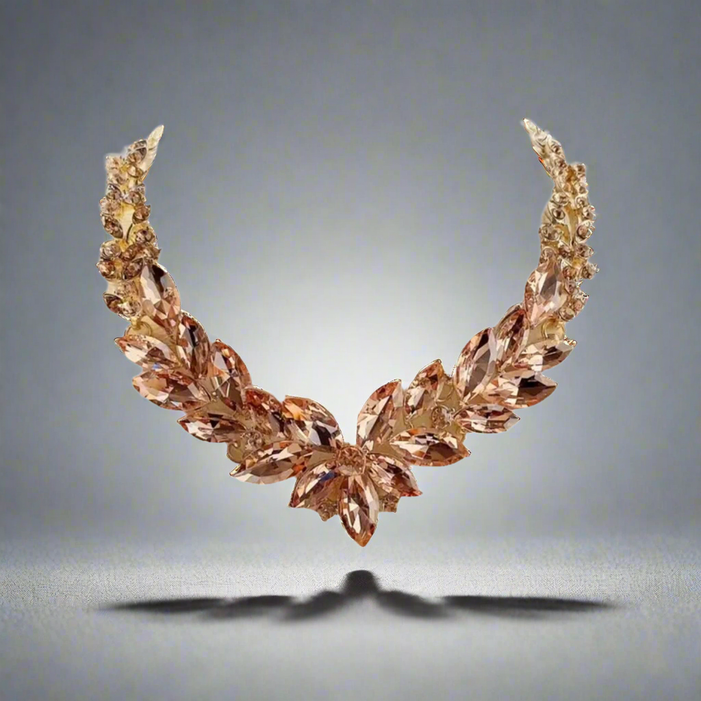 Luxury Rhinestone Statement Necklace