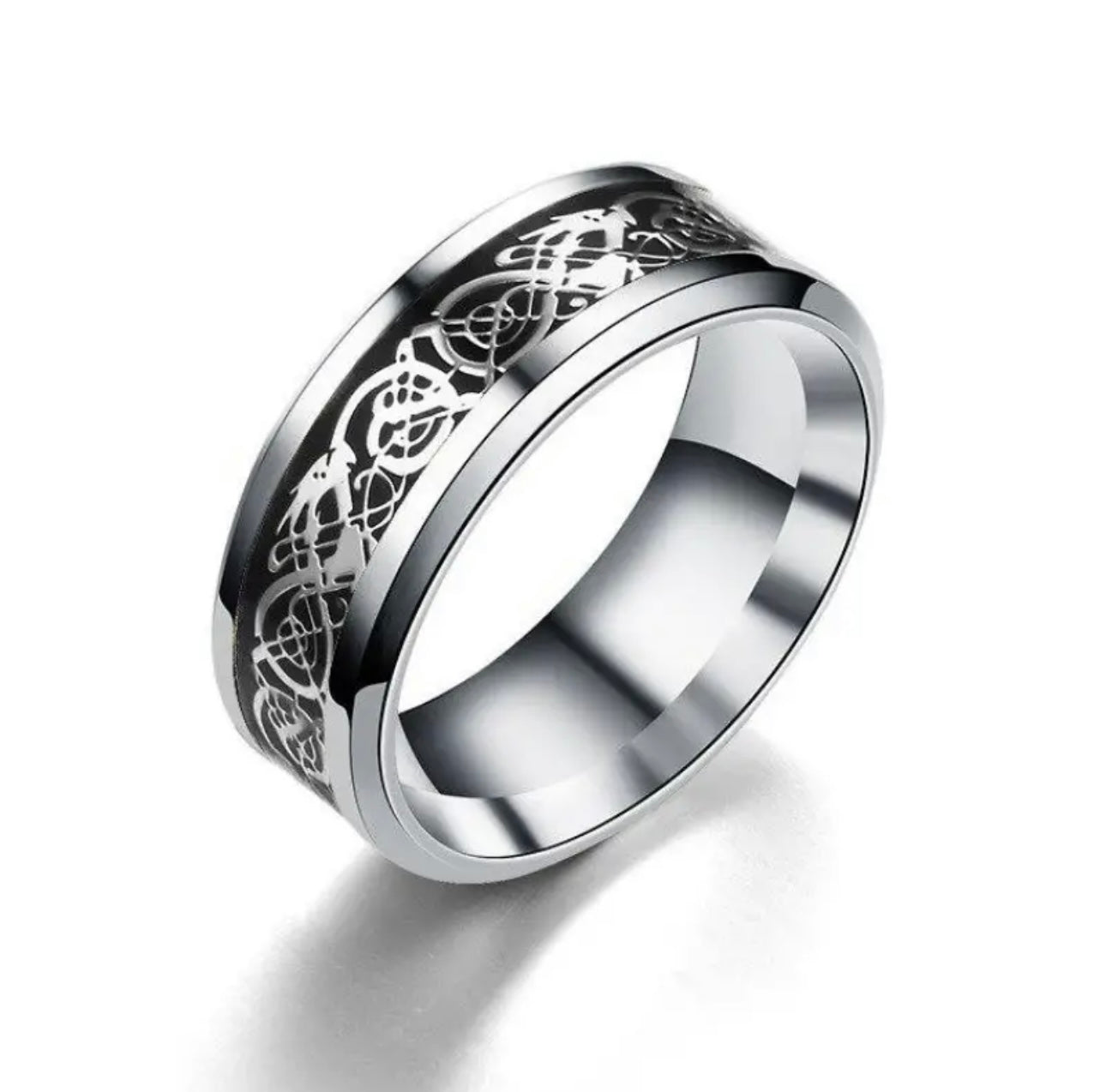 Dragon Pattern Men’s Ring