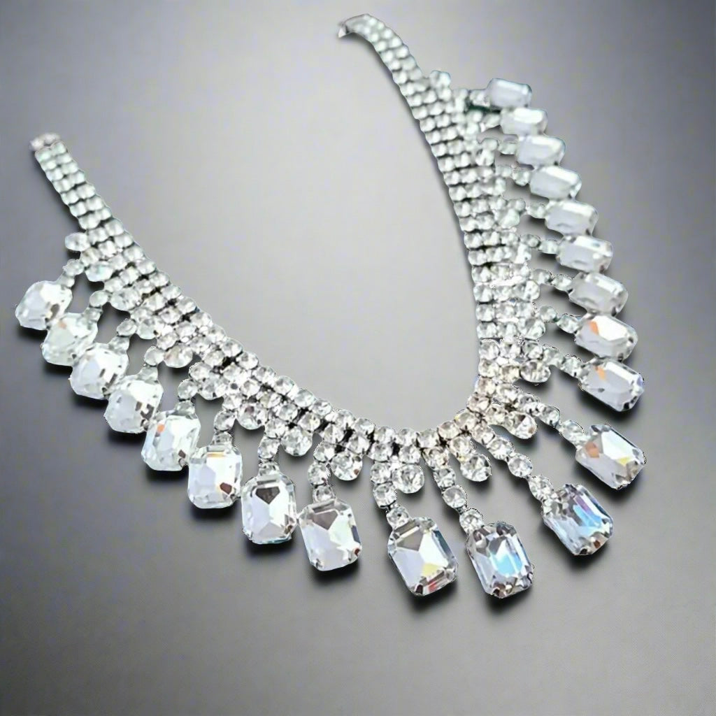Rhinestone Collar Necklace