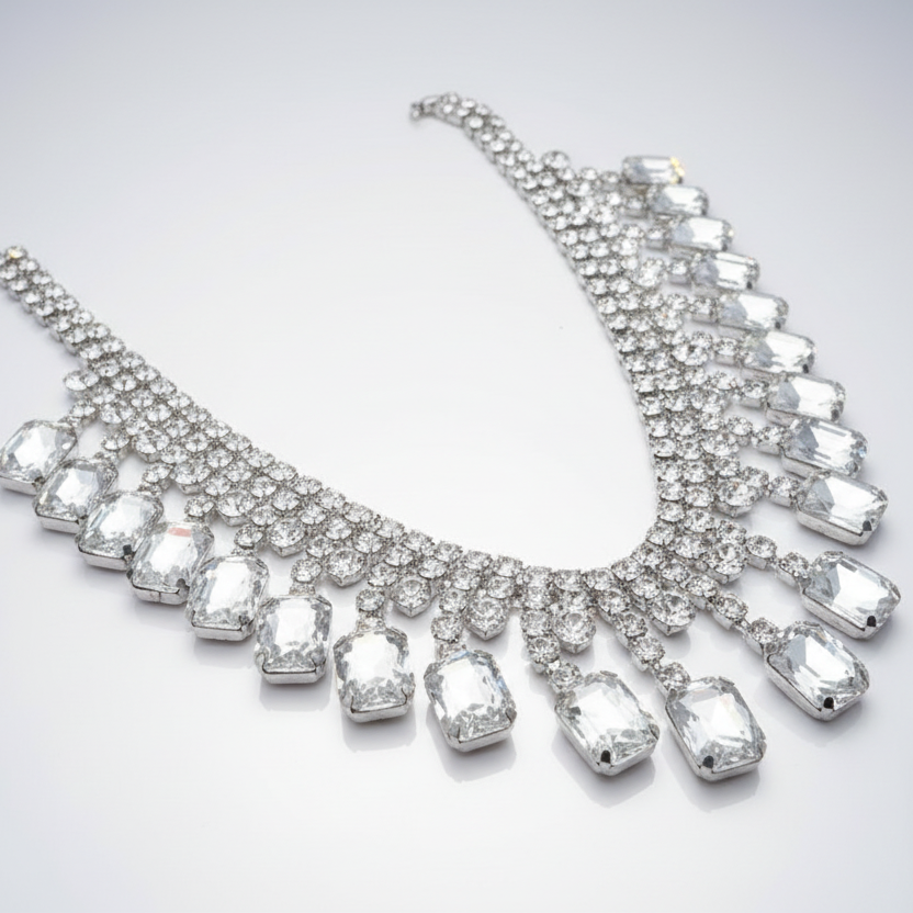 Rhinestone Collar Necklace