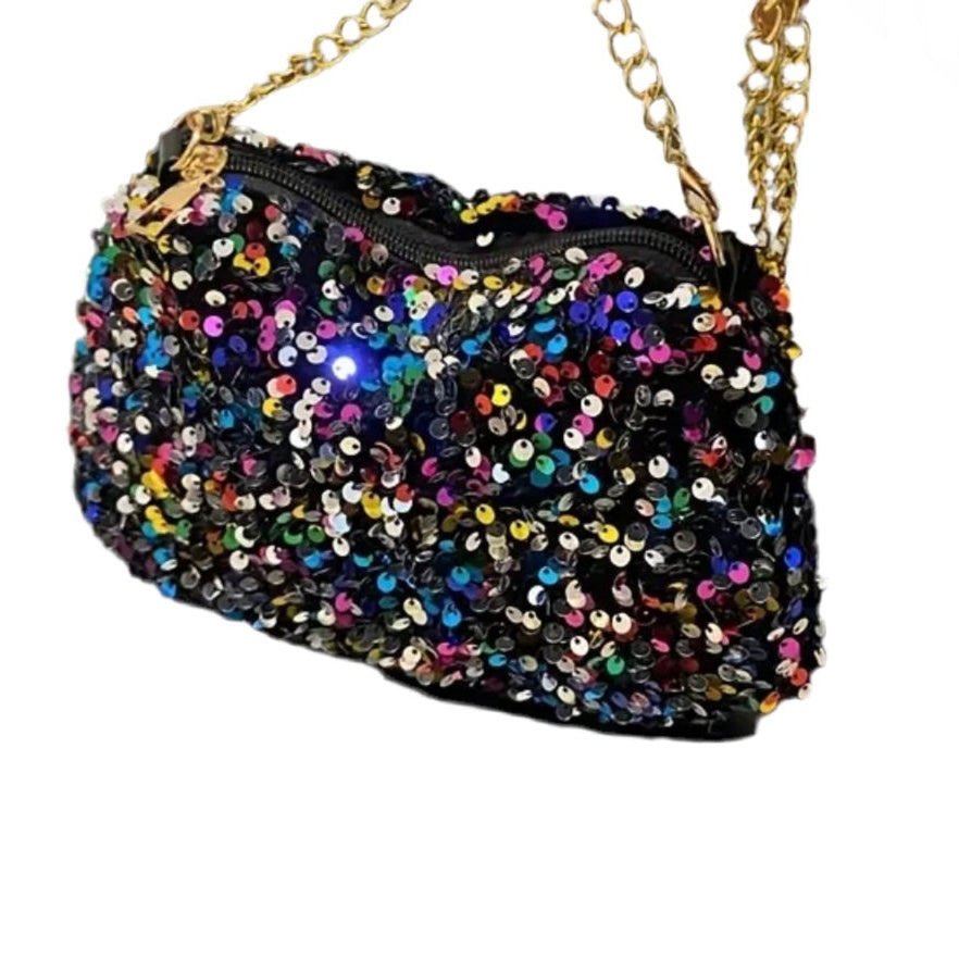 Multicolor Sequin Bag