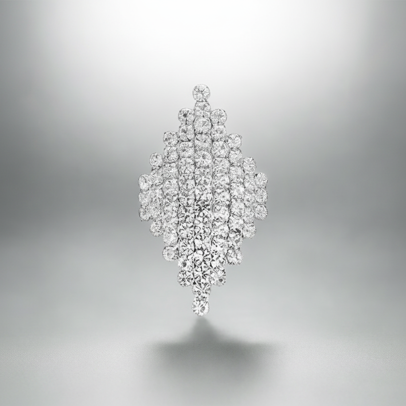 Diamond Shape All-Fit Ring