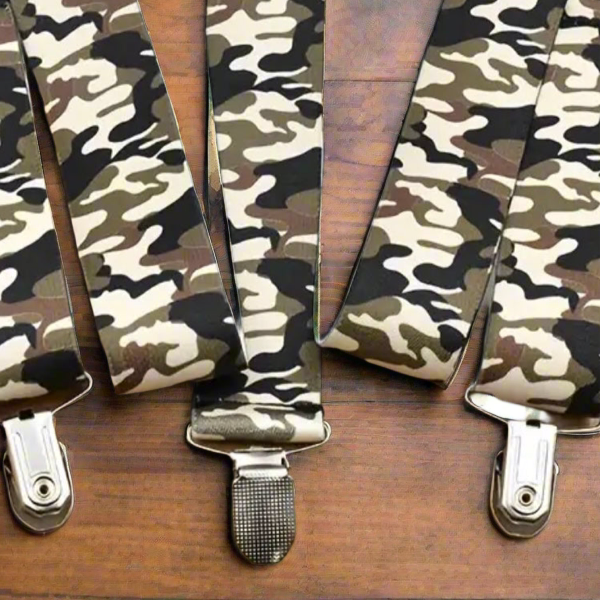 Camouflage Suspenders