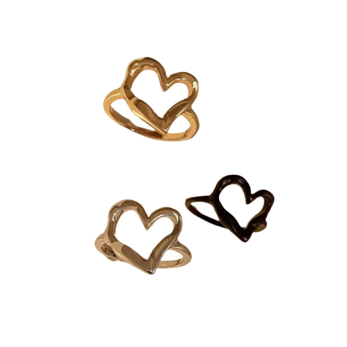 Gold Heart Ring
