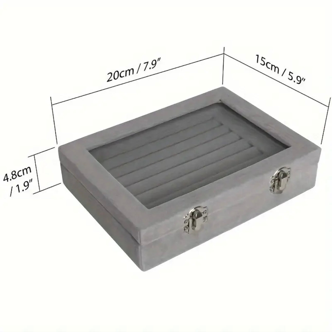 Velvet Ring Storage Case